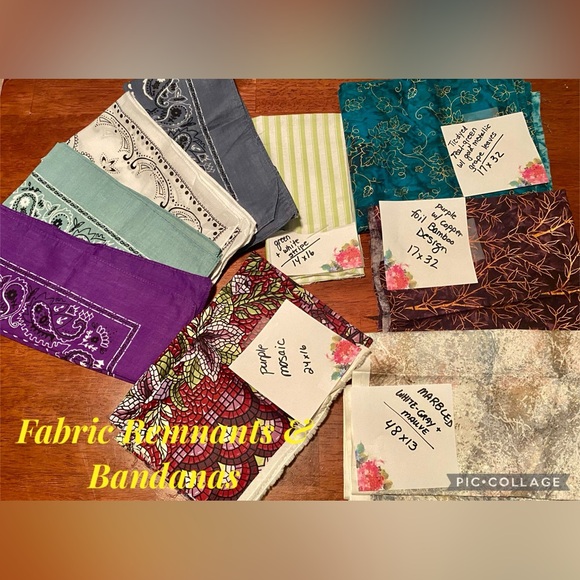 Fabric Remnant Variety Pack - Picture 1 of 1